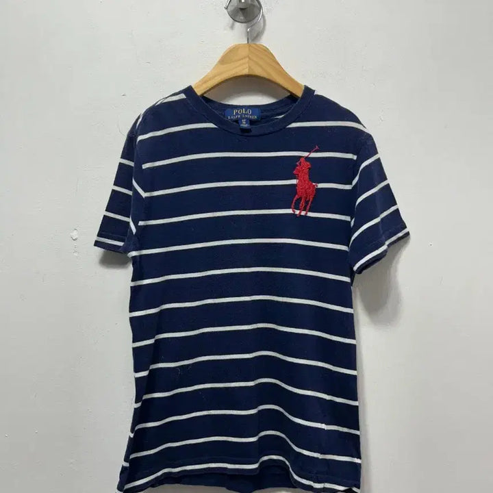 [SOLD OUT] 폴로 랄프로렌 스트라이프 반팔 티셔츠 네이비 8사이즈
