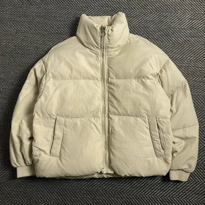 [BUNJANG] NICK NICOLE Beige Short Padded Jacket / NICK NICOLE 베이지 숏 패딩 자켓y 4439