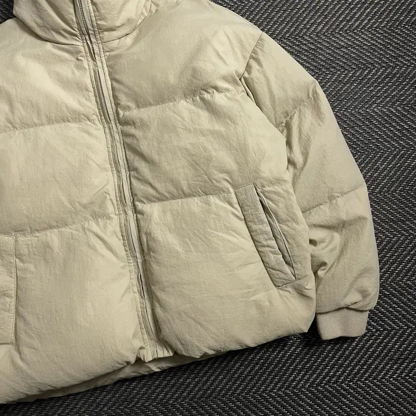 [BUNJANG] NICK NICOLE Beige Short Padded Jacket / NICK NICOLE 베이지 숏 패딩 자켓y 4439