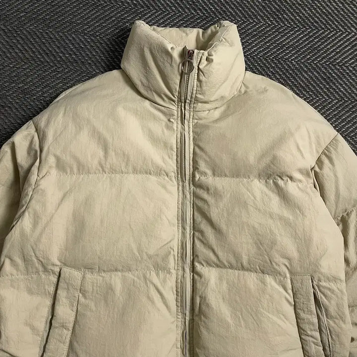 [BUNJANG] NICK NICOLE Beige Short Padded Jacket / NICK NICOLE 베이지 숏 패딩 자켓y 4439