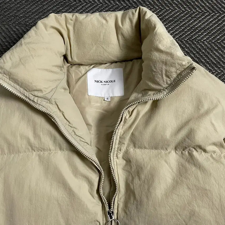 [BUNJANG] NICK NICOLE Beige Short Padded Jacket / NICK NICOLE 베이지 숏 패딩 자켓y 4439