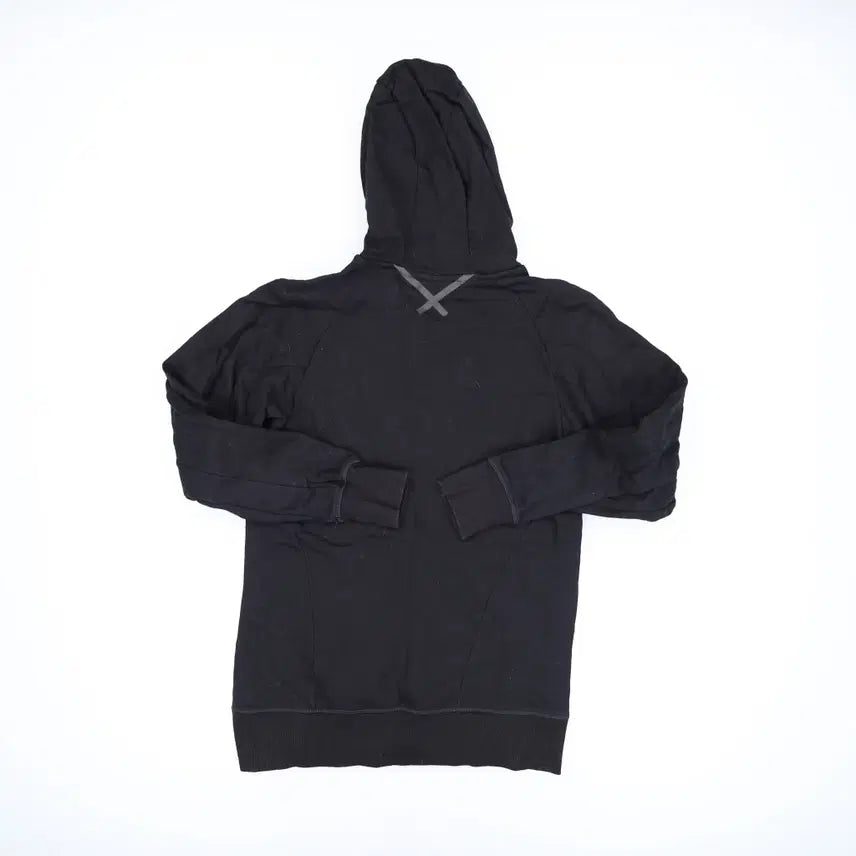 [BUNJANG] Adidas Black Hoodie / [L] 아디다스 블랙 후드티셔츠 0105H1