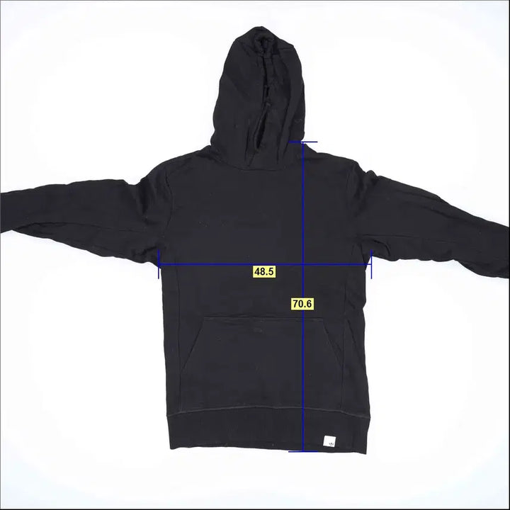 [BUNJANG] Adidas Black Hoodie / [L] 아디다스 블랙 후드티셔츠 0105H1