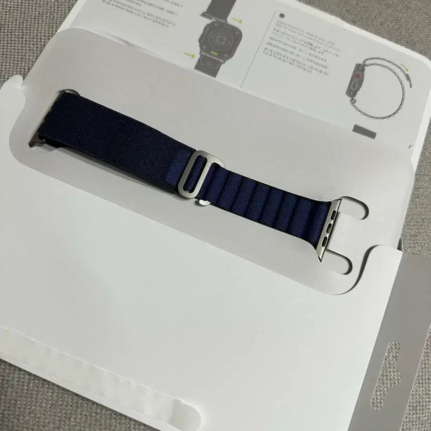 [BUNJANG] Apple Watch Alpine Loop Navy 44/45/46/49mm / 애플워치 알파인 루프 네이비 44/45/46/49mm
