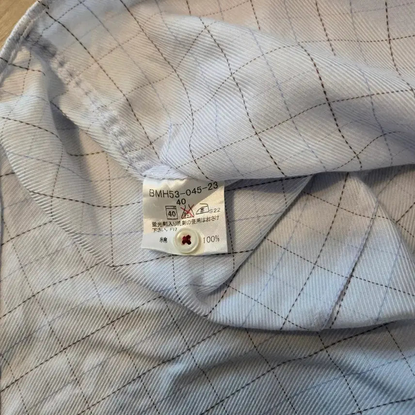 [BUNJANG] Burberry Black Label Check Long Sleeve Shirt / 95) 버버리 블랙라벨 체크 긴팔 셔츠