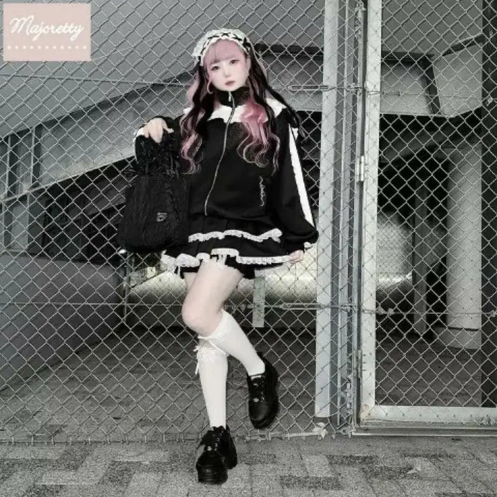 [BUNJANG] Majority Available Collaboration Set Up Jersey / 마죠리티 아베일 콜라보 셋업 져지 양산형 지뢰계 양지뢰 서브컬쳐 스나계