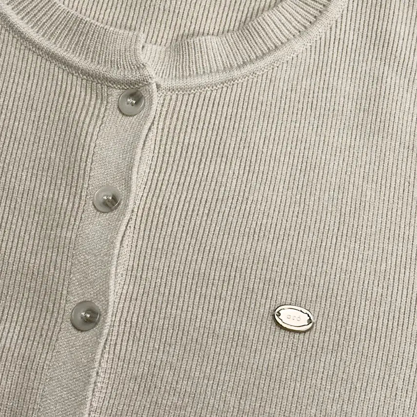 [BUNJANG] Oro Beige Cardigan / 오로oro 가디건 베이지