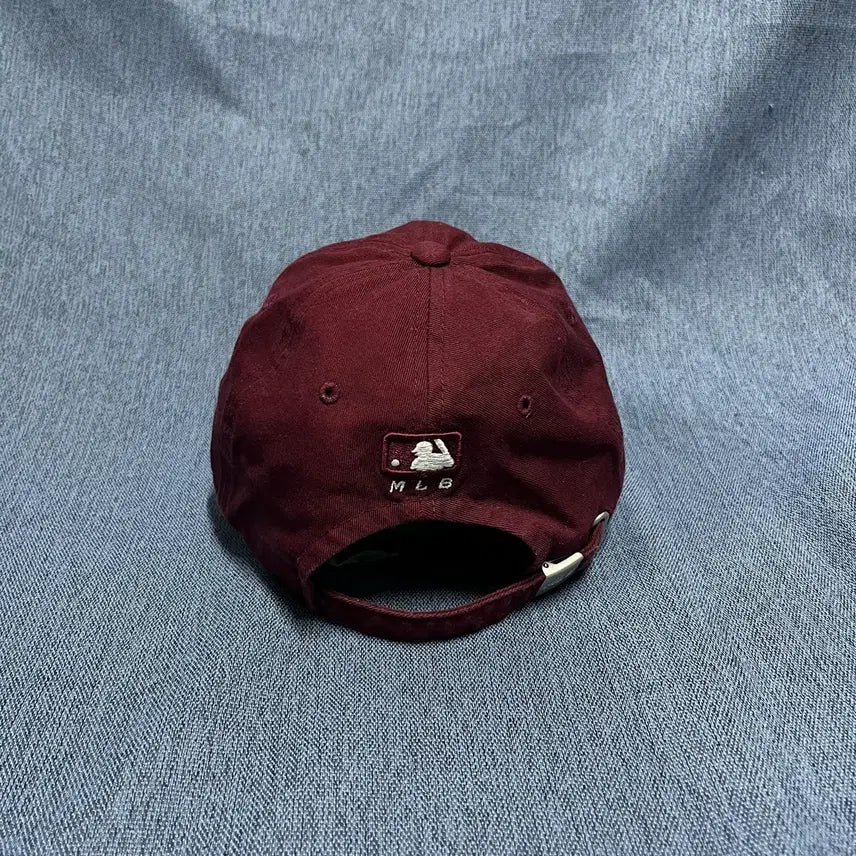 [BUNJANG] MLB FREE Cap / MLB la 와인색 캡모자 볼캡 FREE