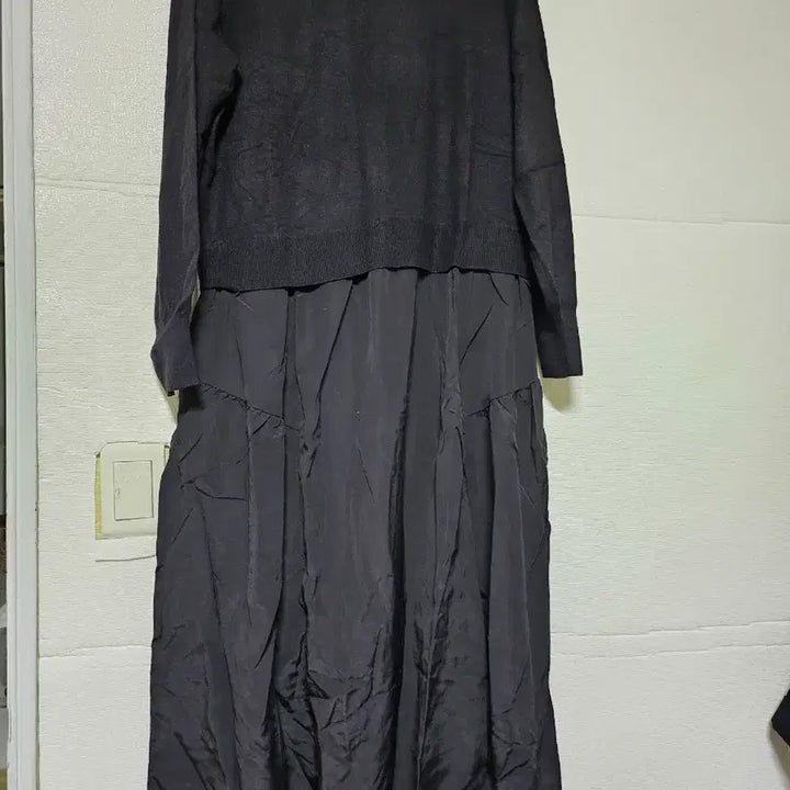 [BUNJANG] Long Black Dress / 새상품 블랙 롱 원피스