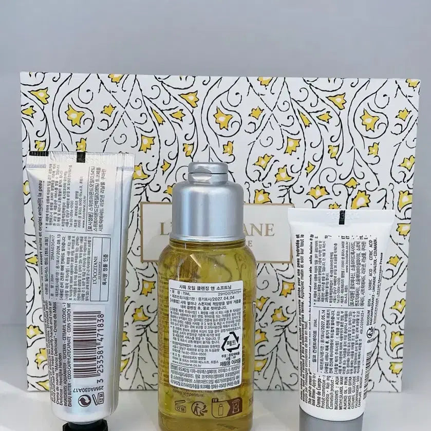 [BUNJANG] L'Occitane Almond Collection / 록시땅 아몬드 기프트 컬렉션 3종 국문택