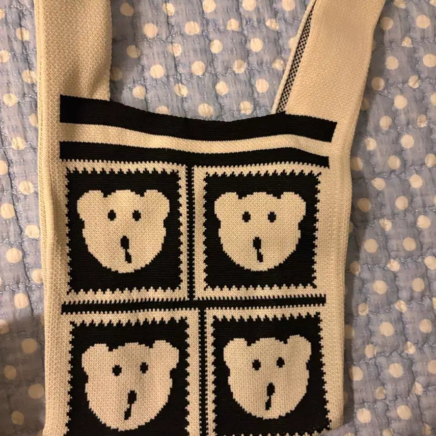 [BUNJANG] Mini Eco-Bag / 곰돌이 미니 에코백 판매