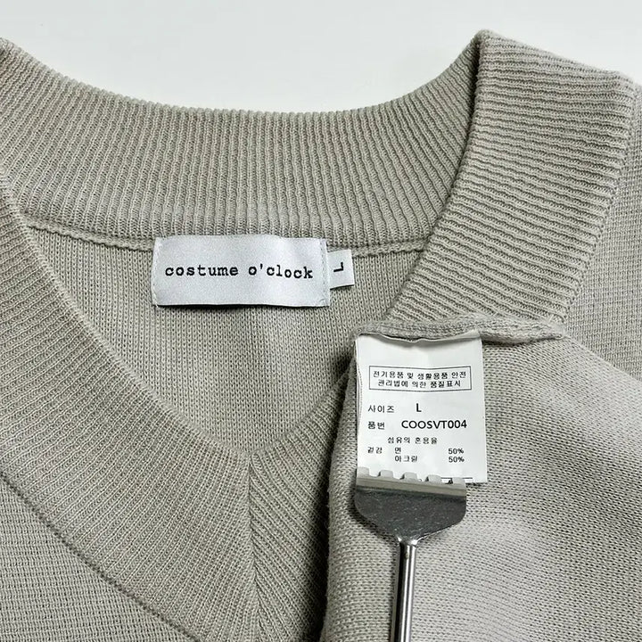 [BUNJANG] Custom A Clock Knit Vest / 커스텀어클락 니트 베스트