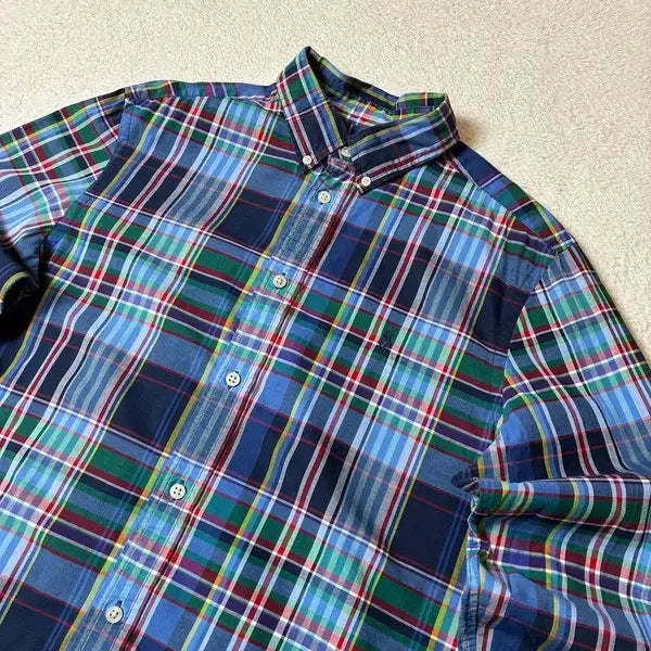 [BUNJANG] Polo Ralph Lauren Natural Stretch Check Shirt PN7936 / 폴로 랄프로렌 내츄럴 스트레치 체크 셔츠 PN7936