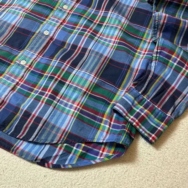 [BUNJANG] Polo Ralph Lauren Natural Stretch Check Shirt PN7936 / 폴로 랄프로렌 내츄럴 스트레치 체크 셔츠 PN7936