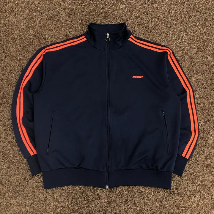 [BUNJANG] N/A Track Top / M 널디 네이비 져지 트랙탑