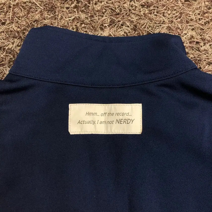 [BUNJANG] N/A Track Top / M 널디 네이비 져지 트랙탑