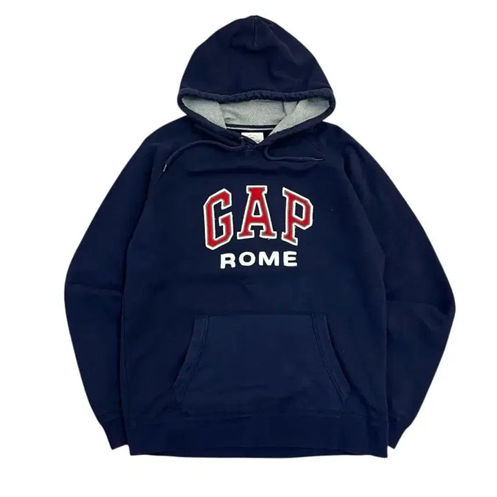[BUNJANG] Lettering Hoodie Navy L / 갭 레터링 후드티 네이비 L #csz3358