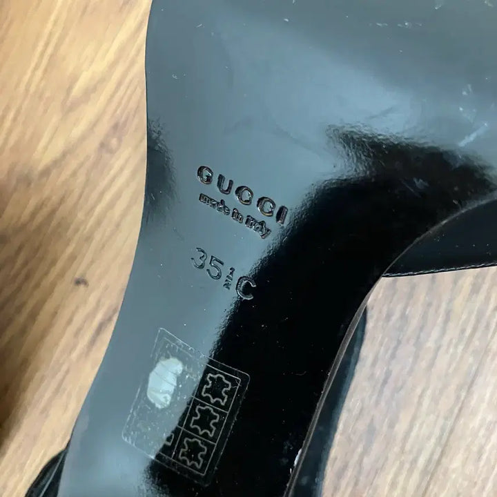 [BUNJANG] Gucci Square Toe Pumps / 225 구찌 스퀘어 토 펌프스 힐 구두