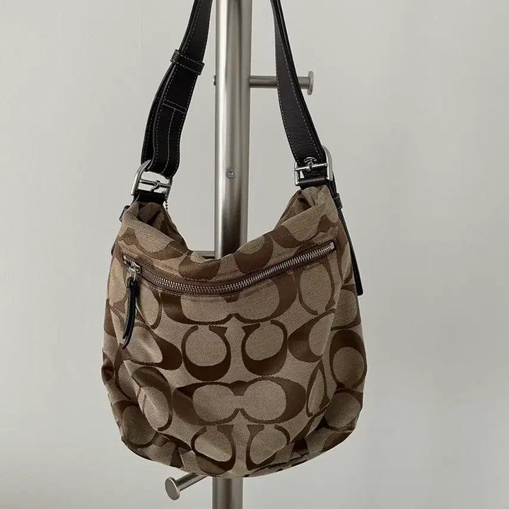 [BUNJANG] COACH Monogram Shoulder Bag / 코치(COACH) 모노그램 숄더백