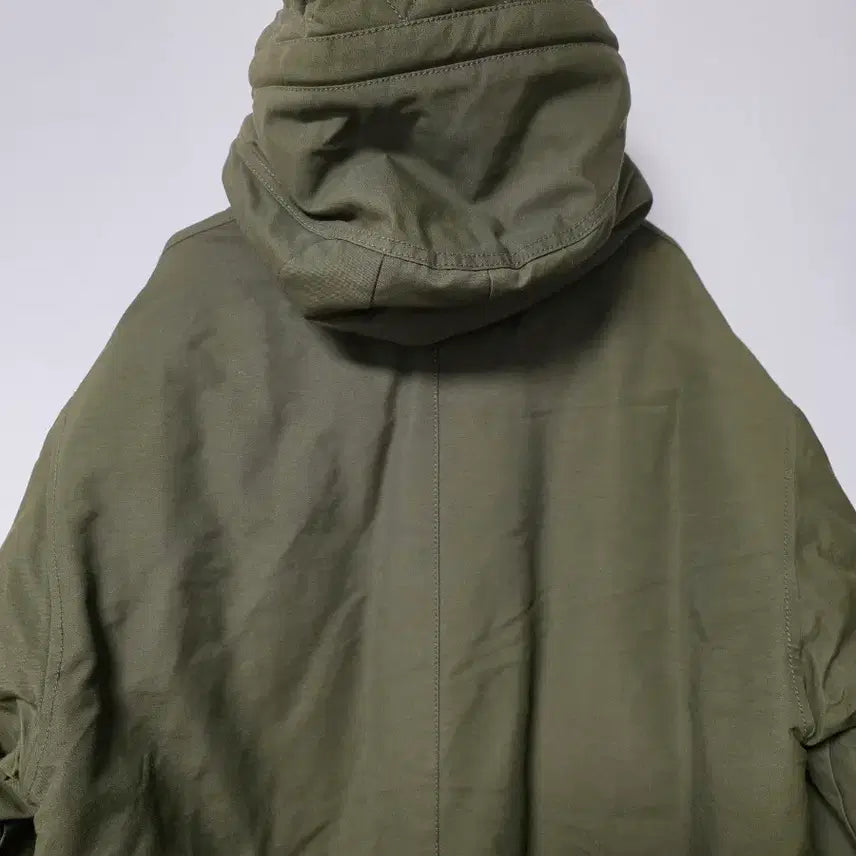 [BUNJANG] BUMPER SPORTS Long Padding Jacket Olive Khaki 100 / BUMPER SPORTS 롱패딩 100 올리브 카키색