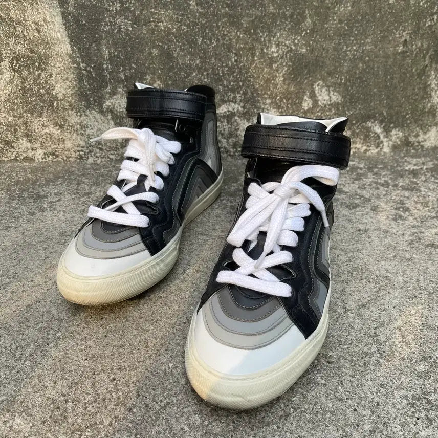 [BUNJANG] Pierre Hardy Hightop Sneakers (Size 255-260) / [40] Pierre Hardy 하이탑 스니커즈 (255~260)