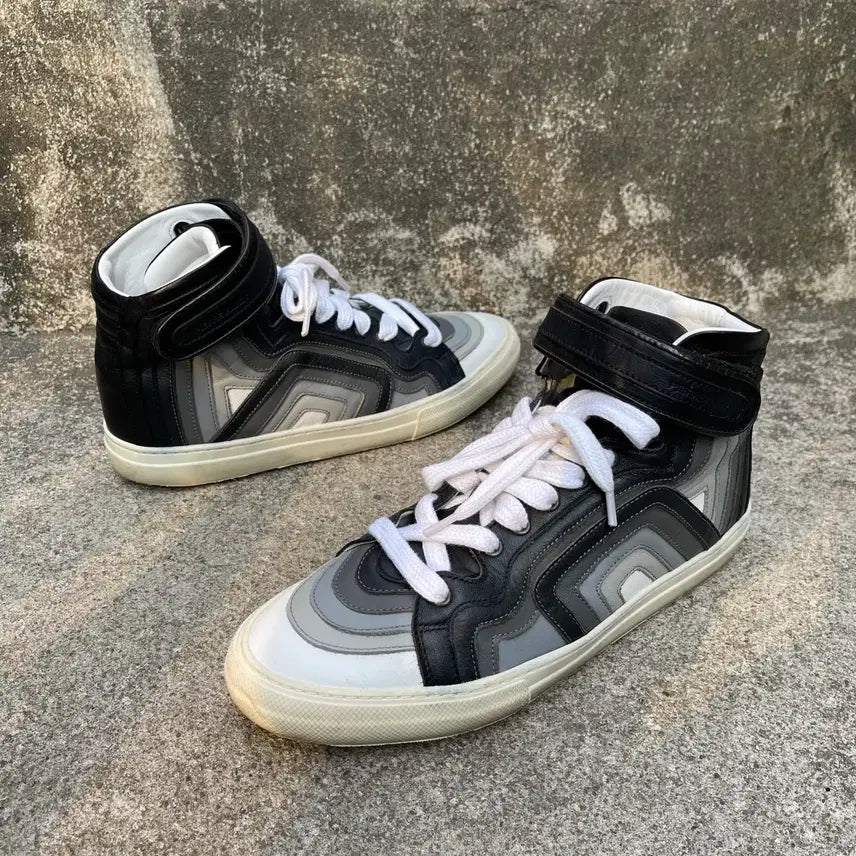 [BUNJANG] Pierre Hardy Hightop Sneakers (Size 255-260) / [40] Pierre Hardy 하이탑 스니커즈 (255~260)
