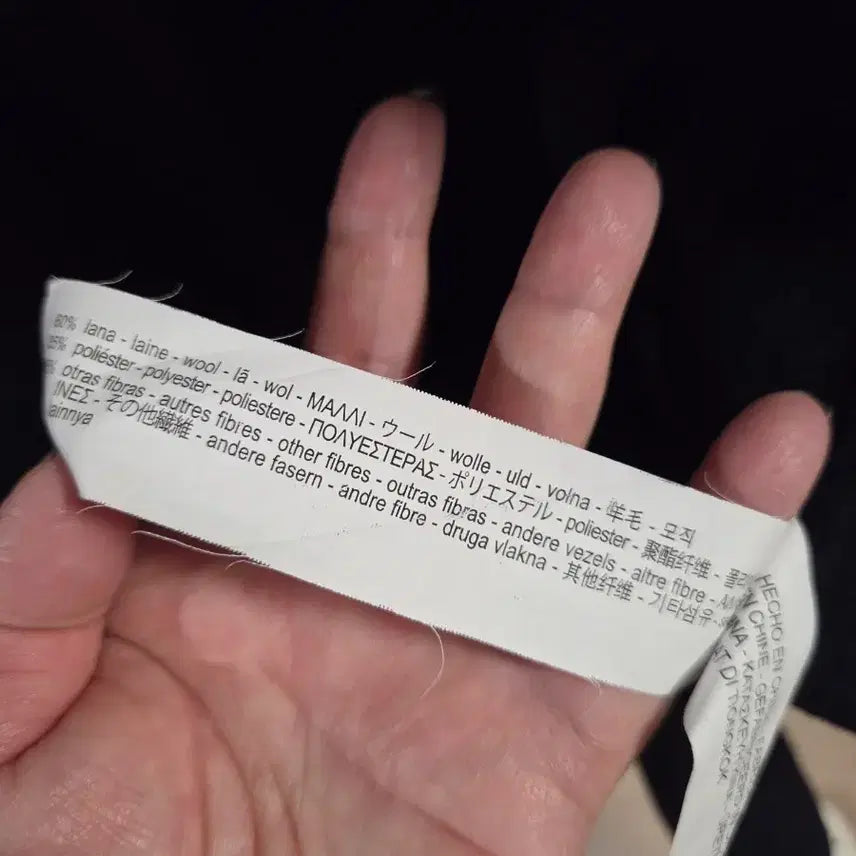 [BUNJANG] Zara Basic Black Belted Long Coat / 자라 베이직 블랙 벨트 롱코트