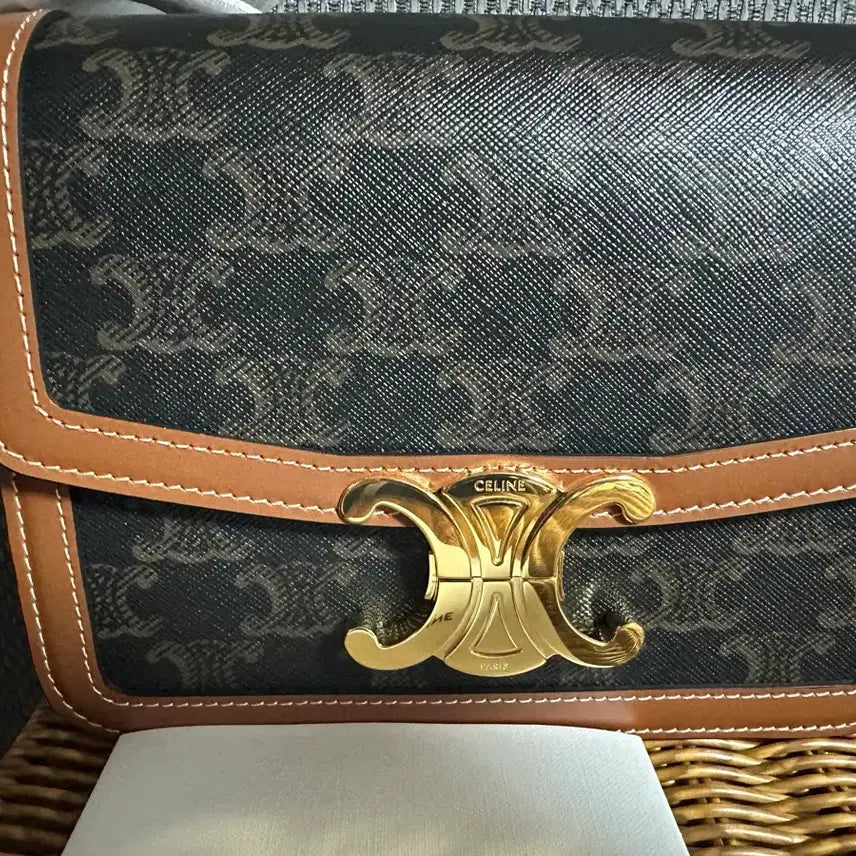 [BUNJANG] Celine Triomphe Canvas Teen / 셀린느 트리오페 캔버스 틴