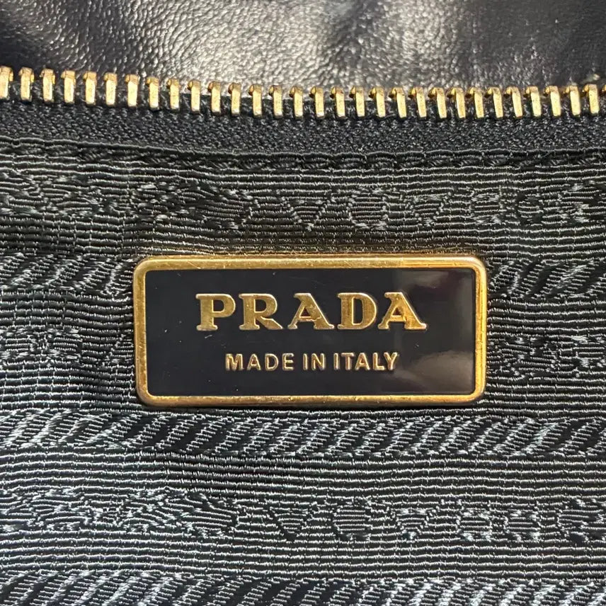 [BUNJANG] Prada Gaufre Shoulder Bag Blue / (정품)프라다 고프레 숄더백 블루
