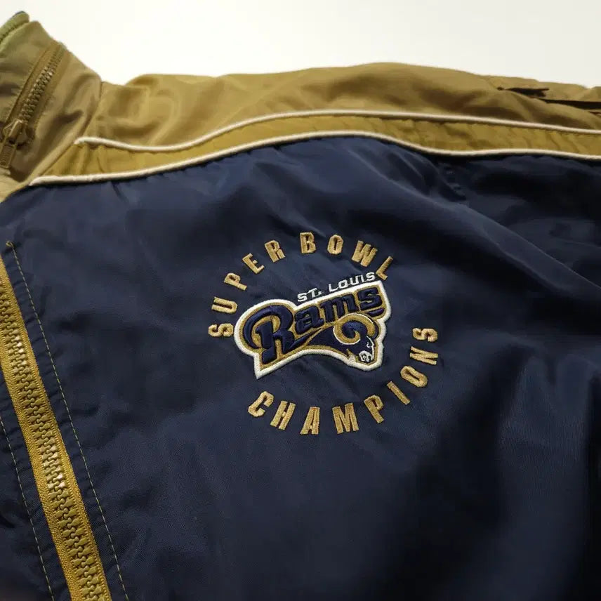 [BUNJANG] 00s Starter NFL St. Louis Rams Super Bowl Varsity Jacket (XL) / 00s 스타터 NFL 세인트루이스 램스 슈퍼볼 바시티 자켓 (XL)