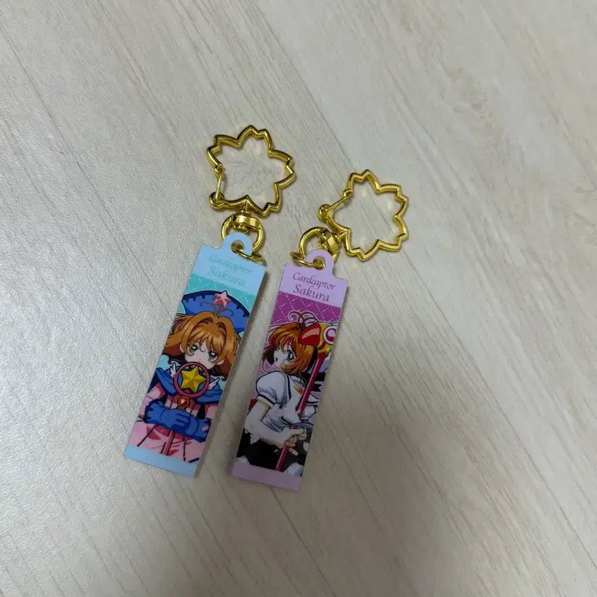 [BUNJANG] Cardcaptor Sakura Acrylic Keyring Bundle Set / 카드캡터 체리 아크릴키링 2종 일괄