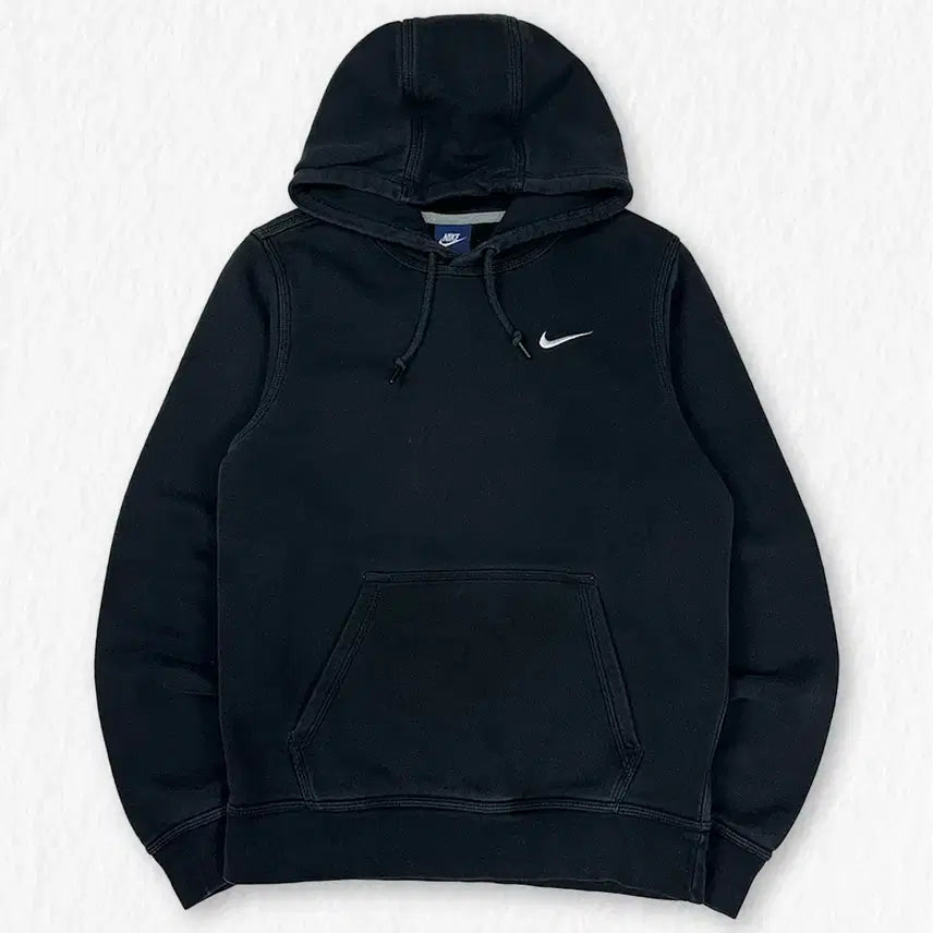[BUNJANG] Nike Fleece Hoodie Black / 나이키 기모 후드 블랙