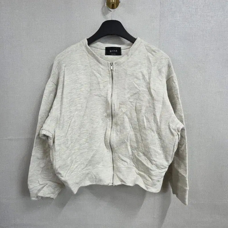 [BUNJANG] Oatmeal Zip-up Jacket / 쉬어가기 여성FREE 오트밀 집업 자켓 L9960