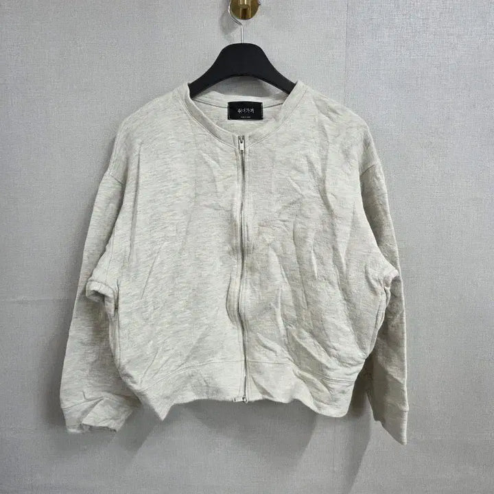 [BUNJANG] Oatmeal Zip-up Jacket / 쉬어가기 여성FREE 오트밀 집업 자켓 L9960