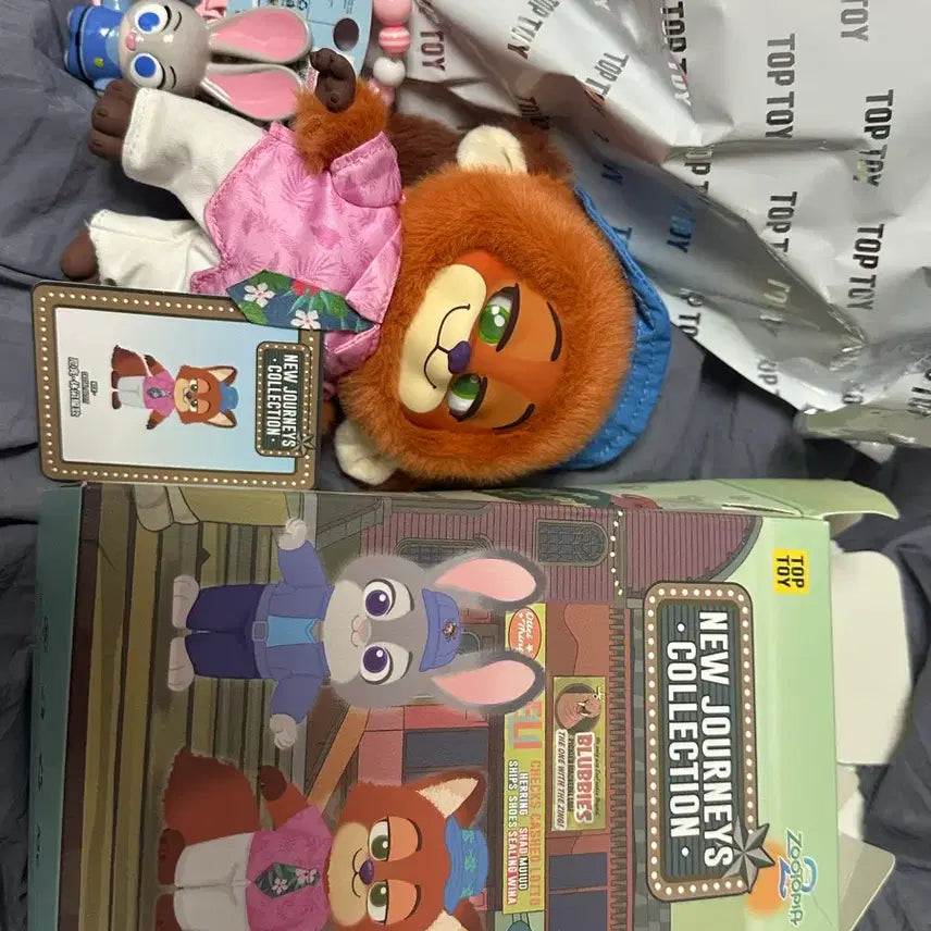 [BUNJANG] TOP TOY Zootopia Nick Keyring / TOP TOY 주토피아 닉 인형키링