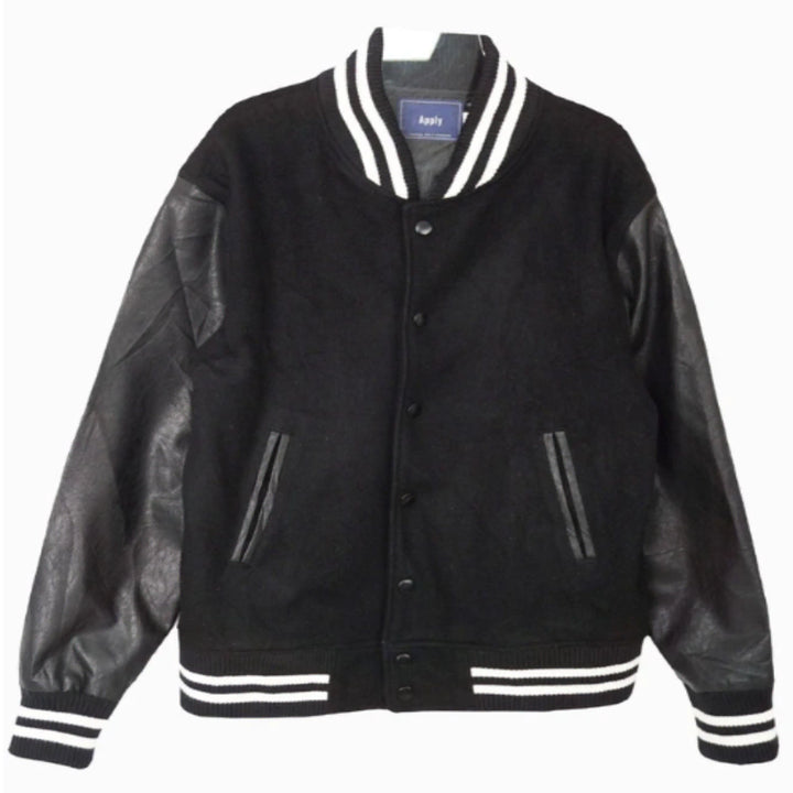 [BUNJANG] APPLY Stadium Jacket (Wool Blend) / 남자 APPLY 울 혼방 스타디움 자켓 L사이즈 팝니다.