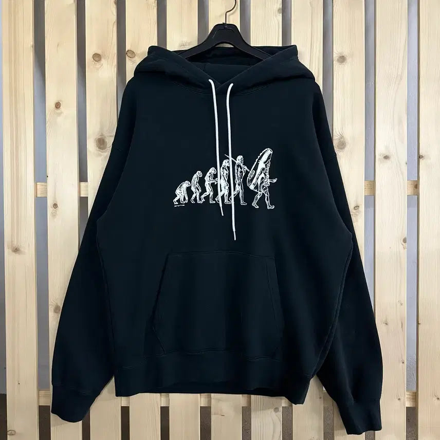 [BUNJANG] Nike Evolution Black Hoodie / (L) 나이키 에볼루션 블랙 후드티