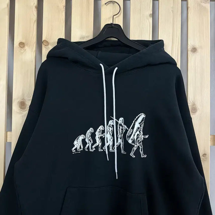 [BUNJANG] Nike Evolution Black Hoodie / (L) 나이키 에볼루션 블랙 후드티