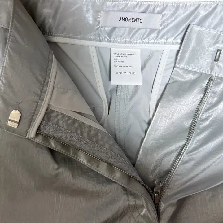 [BUNJANG] Amomento Silver Pants / Amomento 아모멘토 실버 팬츠