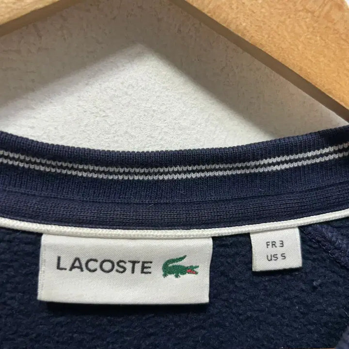 [BUNJANG] Lacoste Fairplay Navy Sweatshirt (Size 95) / 라코스테 FAIRPLAY 네이비 맨투맨 티셔츠 95사이즈