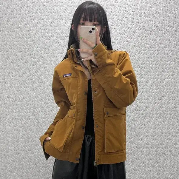 [BUNJANG] Patagonia Maple Trucker Work Jacket S C09358 / 파타고니아 메이플 트러커 양털안감 워크 자켓 S C09358