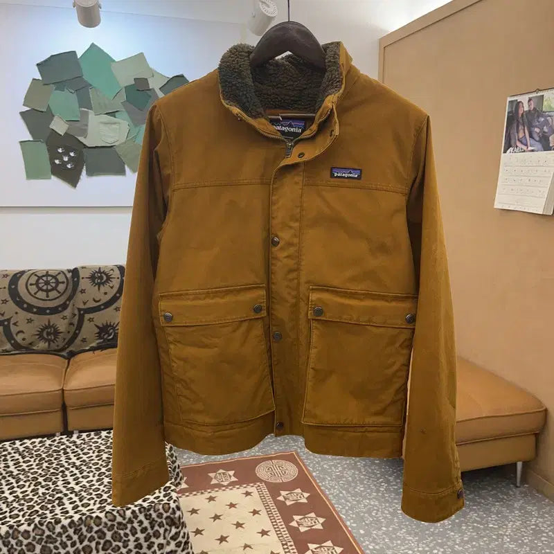 [BUNJANG] Patagonia Maple Trucker Work Jacket S C09358 / 파타고니아 메이플 트러커 양털안감 워크 자켓 S C09358