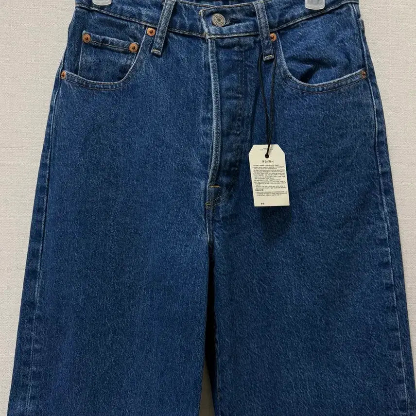 [BUNJANG] Levi's Ribcage Denim Jeans / 새상품) 리바이스 립케이지 데님 스트레이트핏 진청 26사이즈