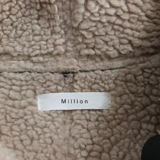 [BUNJANG] Million Black Mustang Fur Jacket / Million 블랙 무스탕 퍼 자켓