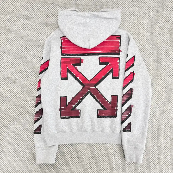 [BUNJANG] Off-White Arrow Hoodie / [XL]오프화이트 에로우 후드티