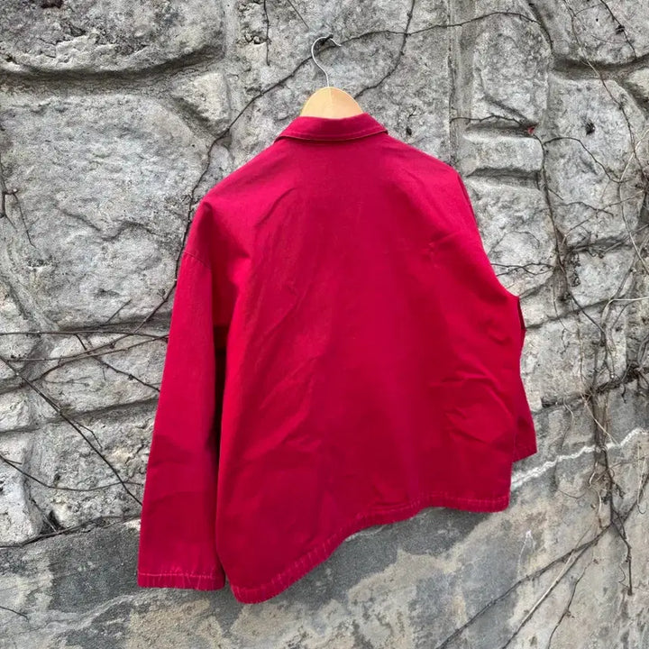 [BUNJANG] Polo Ralph Lauren Vintage Windbreaker Jacket Red M / 90s 폴로 랄프로렌 빈티지 신한 스윙톱 블루종 자켓 레드 m