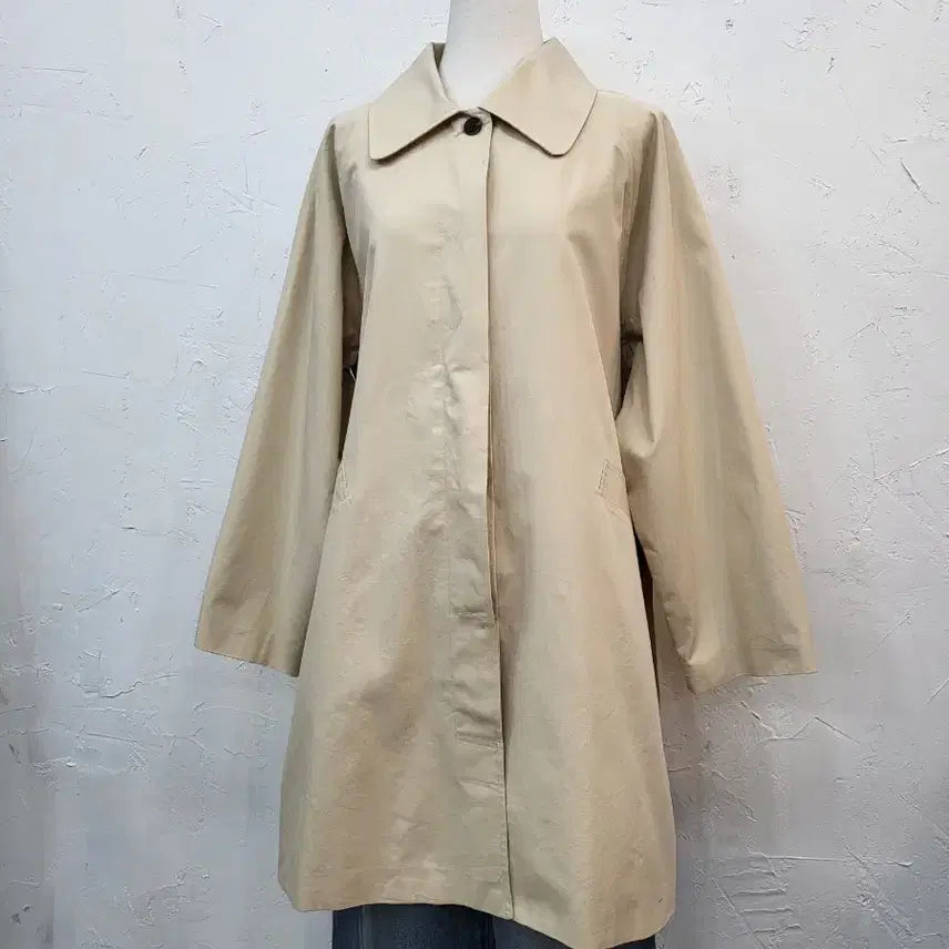 [BUNJANG] Beige Belted Trench Coat / 봄신상 베이지색 벨트 트렌치 코트F
