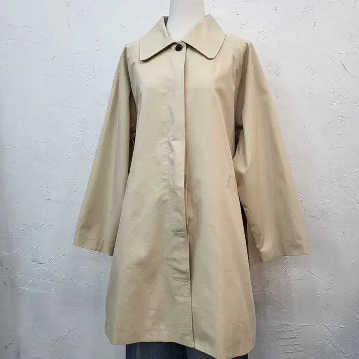 [BUNJANG] Beige Belted Trench Coat / 봄신상 베이지색 벨트 트렌치 코트F