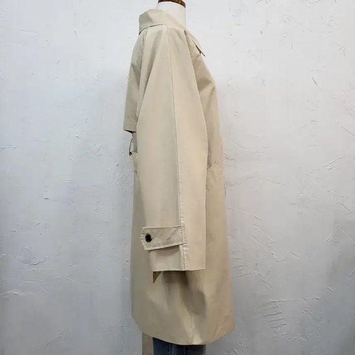 [BUNJANG] Beige Belted Trench Coat / 봄신상 베이지색 벨트 트렌치 코트F