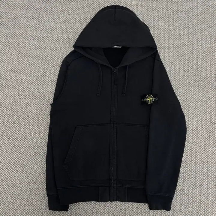 [BUNJANG] Stone Island Patch Hoodie / [XXL]스톤아일랜드 와펜패치 후드집업